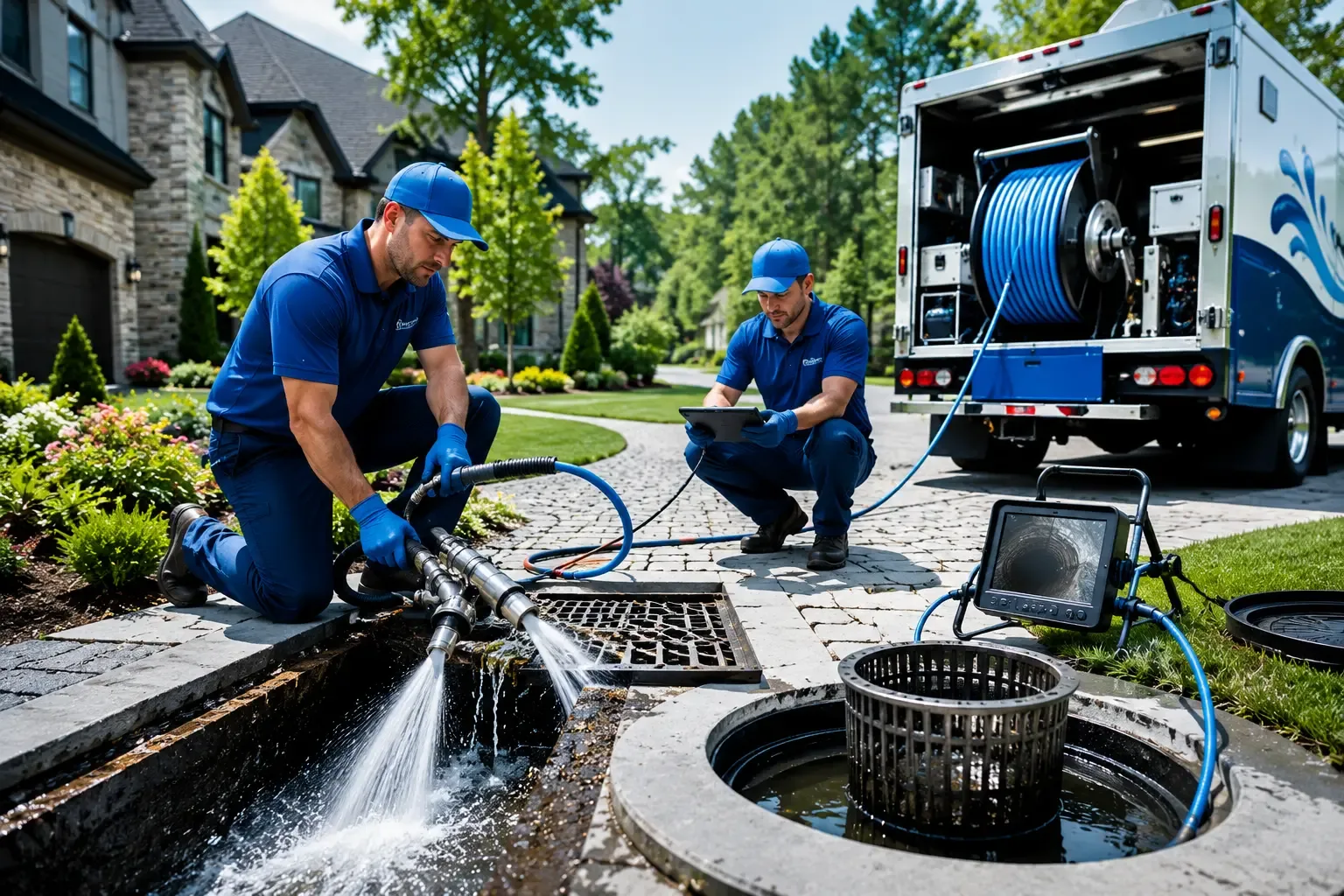 Local outdoor drain cleaning professionals in Greenville, NH