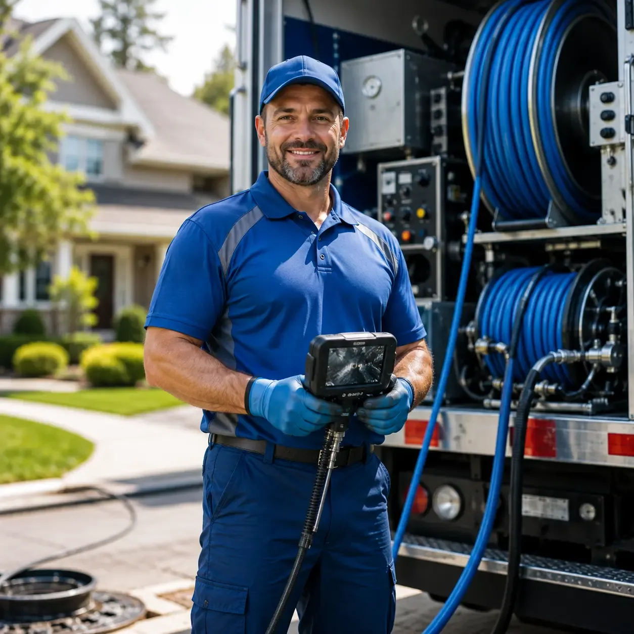 Local outdoor drain cleaning specialists in Greenville, NH